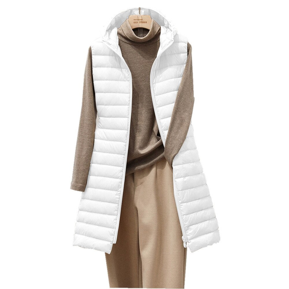 Amalie Steppjacke mit Kapuze für Damen