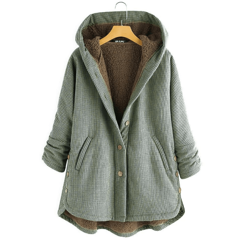 Ivalo Checkered Padded Coat