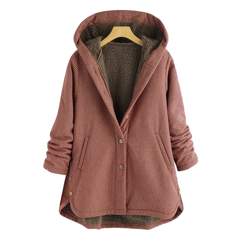 Ivalo Checkered Padded Coat