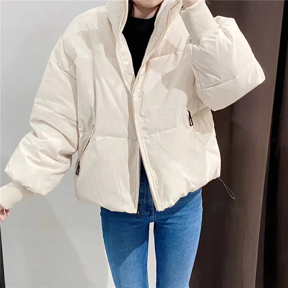 Jenessa Geplosterte Winterjacke für Damen