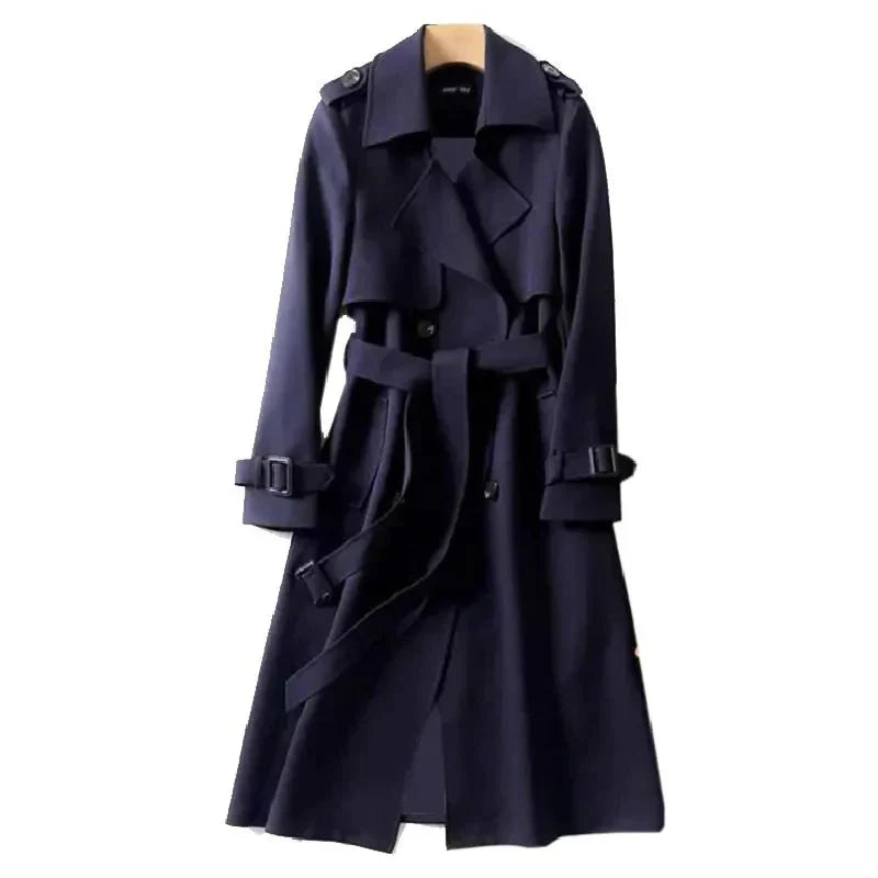 Karoline Doppelt Breiter Trenchcoat