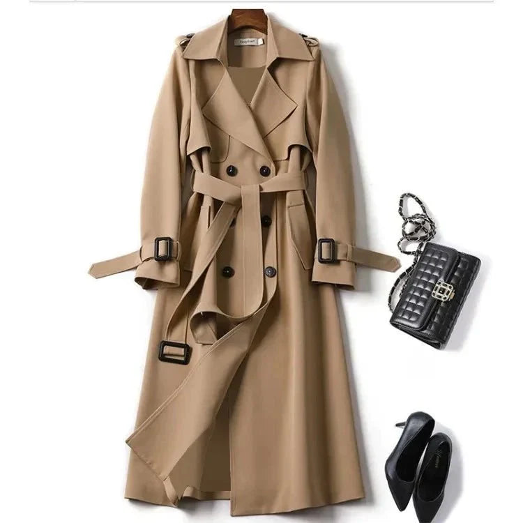 Karoline Doppelt Breiter Trenchcoat