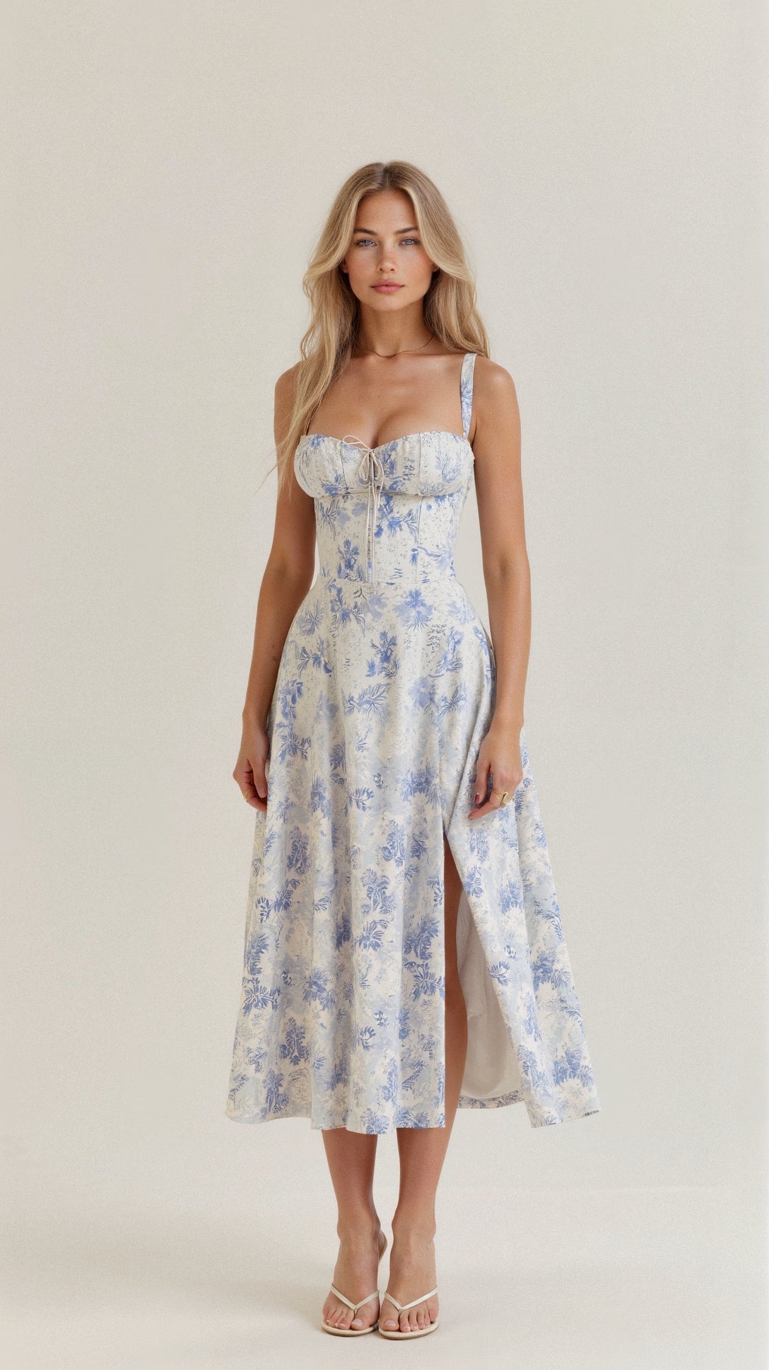 Kiana Corset Midi Dress