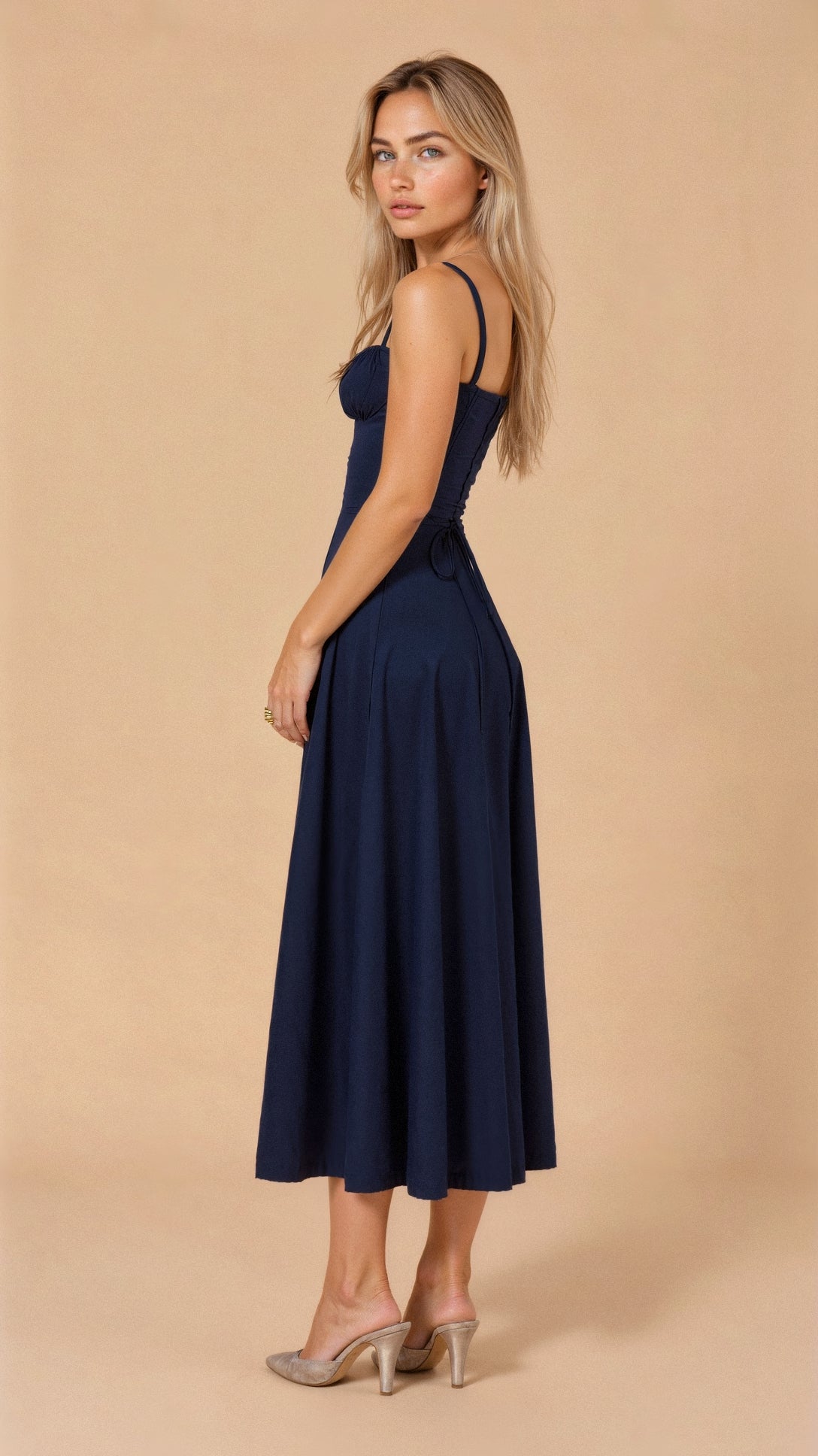 Kiana Corset Midi Dress