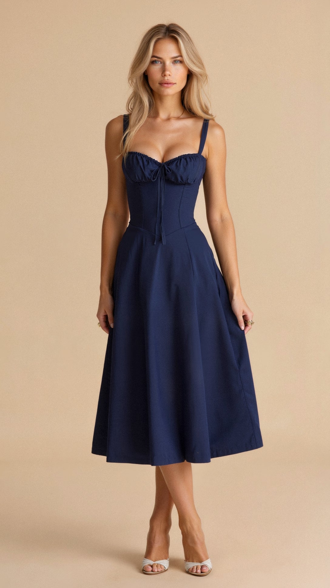 Kiana Corset Midi Dress