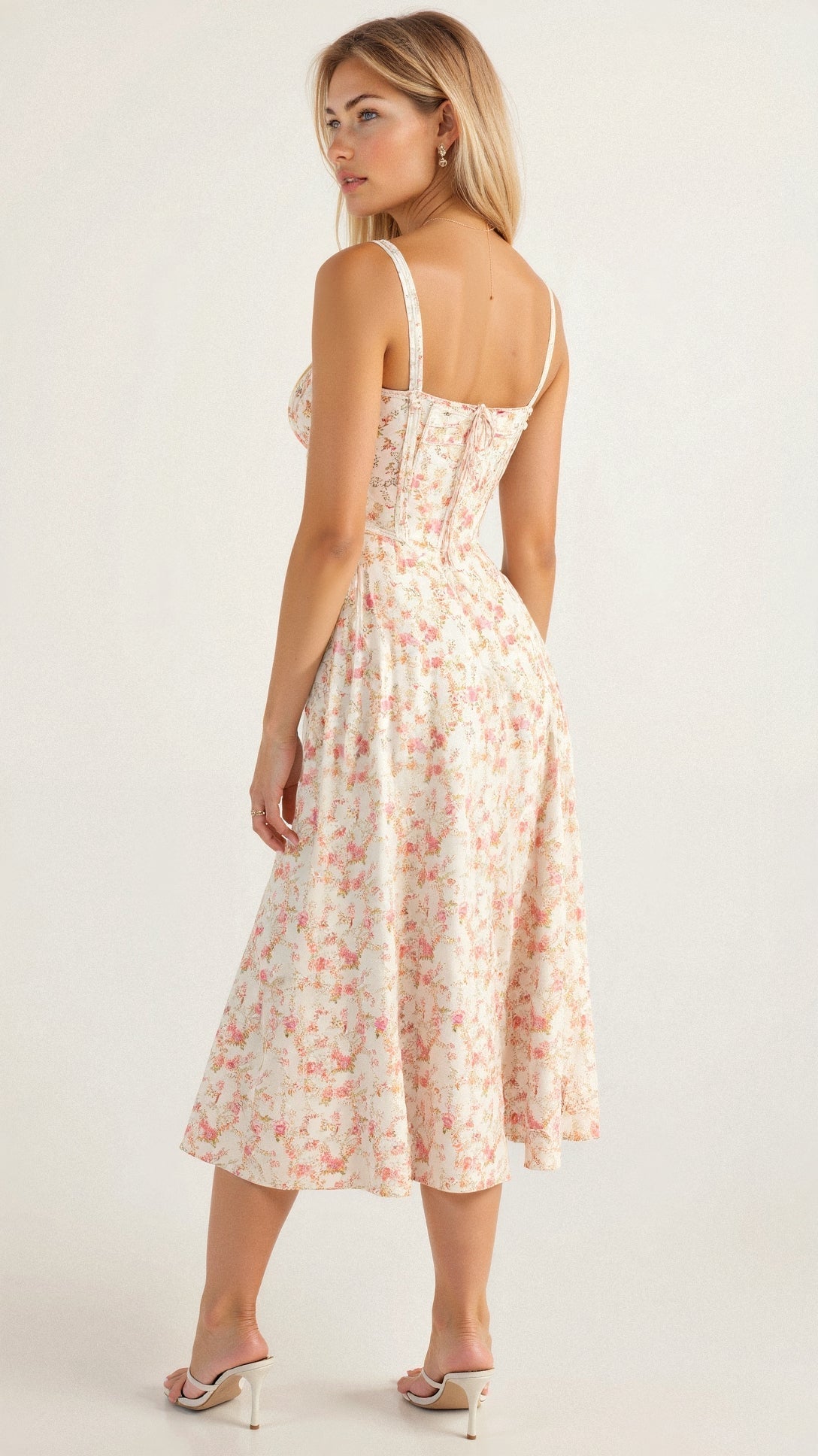 Kiana Corset Midi Dress