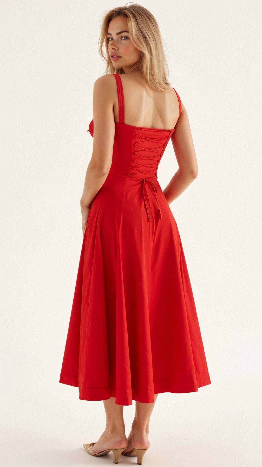 Kiana Corset Midi Dress