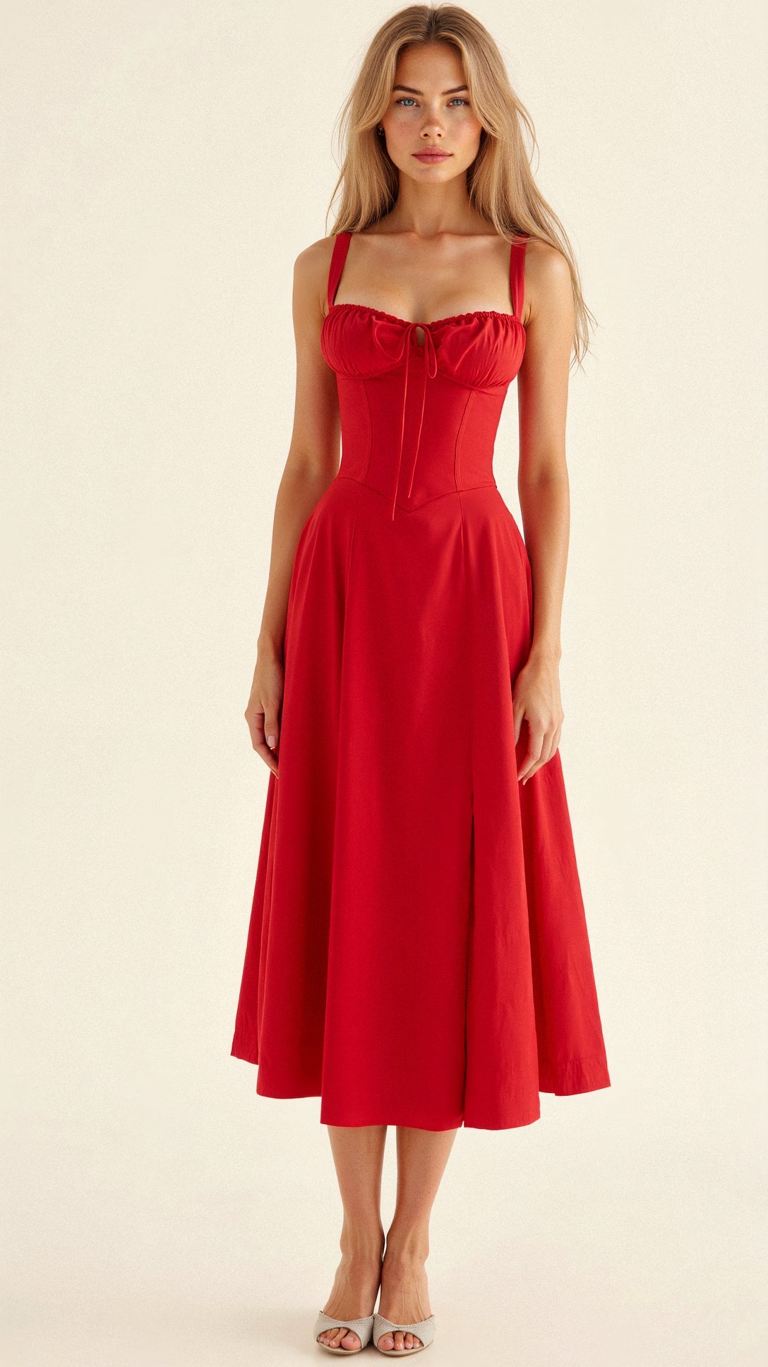 Kiana Corset Midi Dress