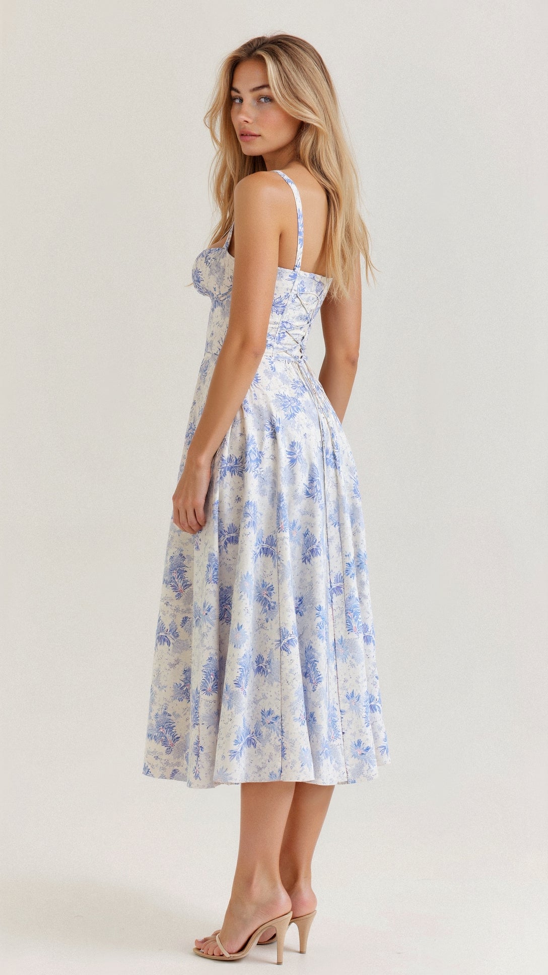 Kiana Corset Midi Dress