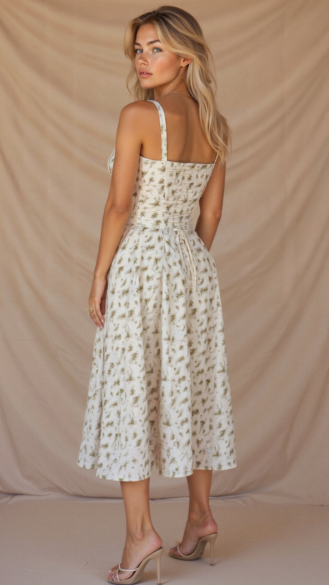 Kiana Corset Midi Dress