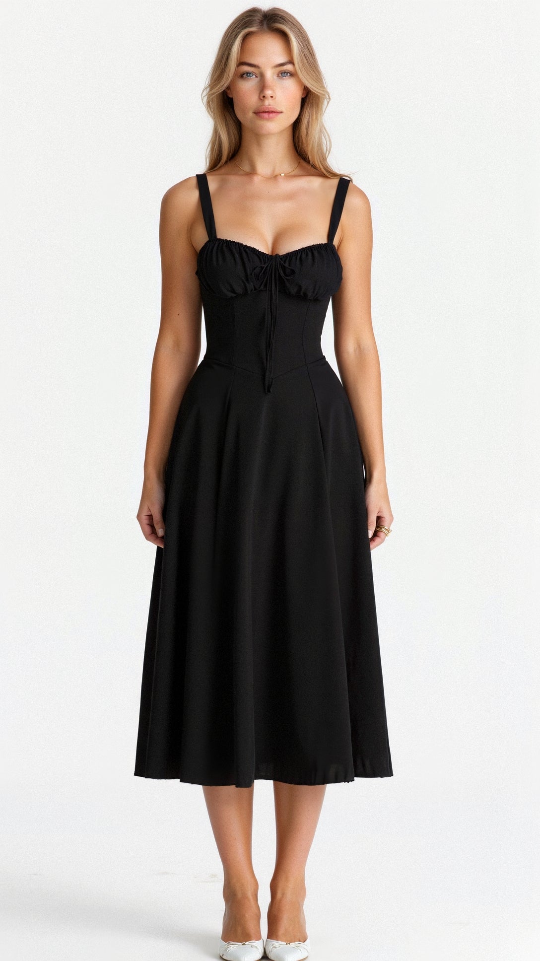 Kiana Corset Midi Dress
