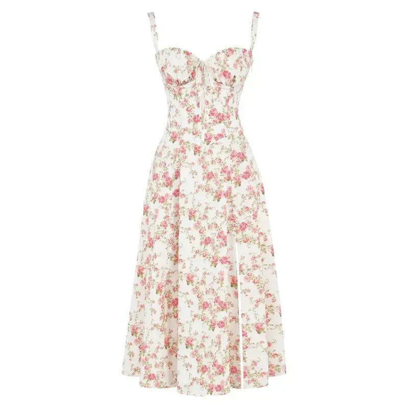 Kiana Corset Midi Dress