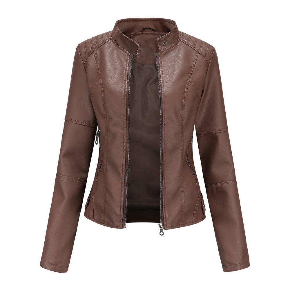 Maßgeschneiderte Laila Lederjacke für Damen
