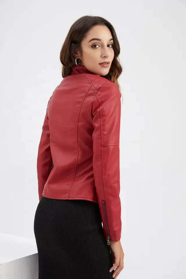 Maßgeschneiderte Laila Lederjacke für Damen