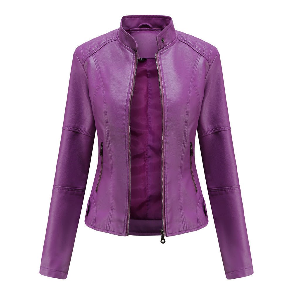Maßgeschneiderte Laila Lederjacke für Damen