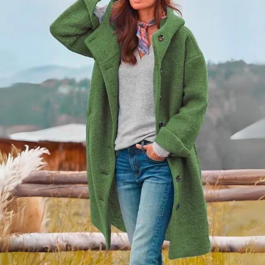 Merle Dicker Hooded Coat