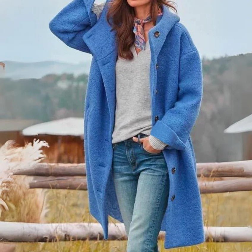 Merle Dicker Hooded Coat