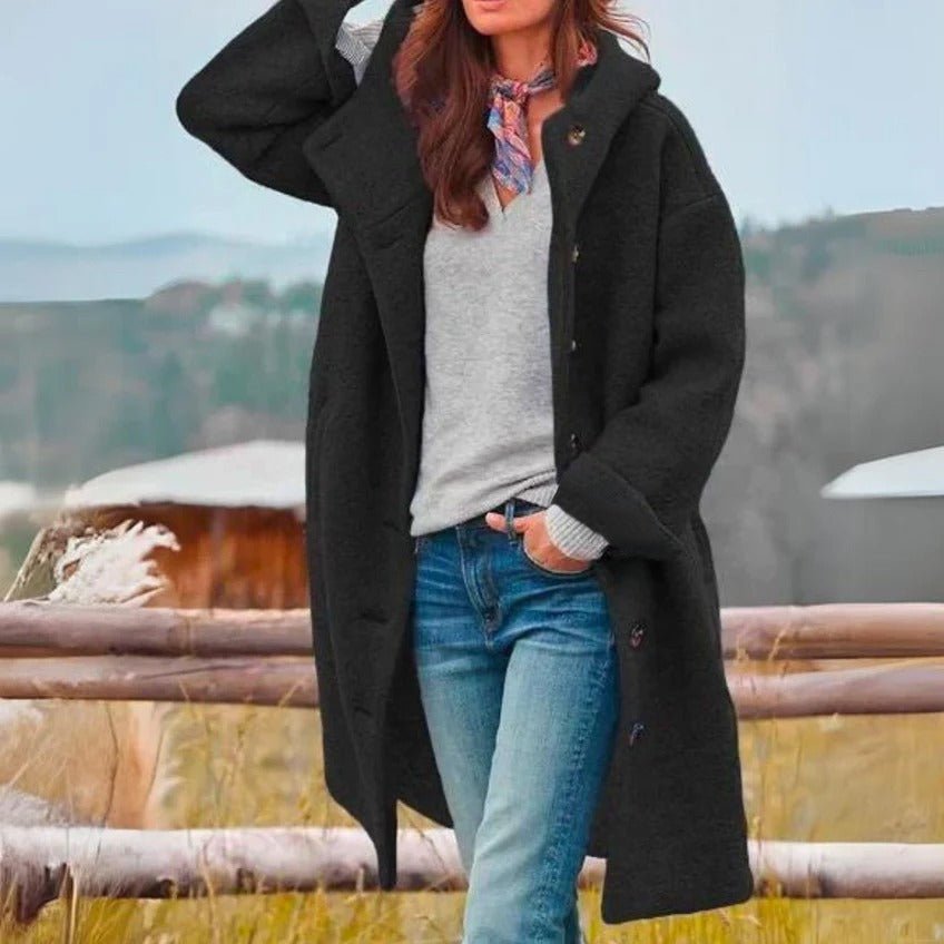 Merle Dicker Hooded Coat