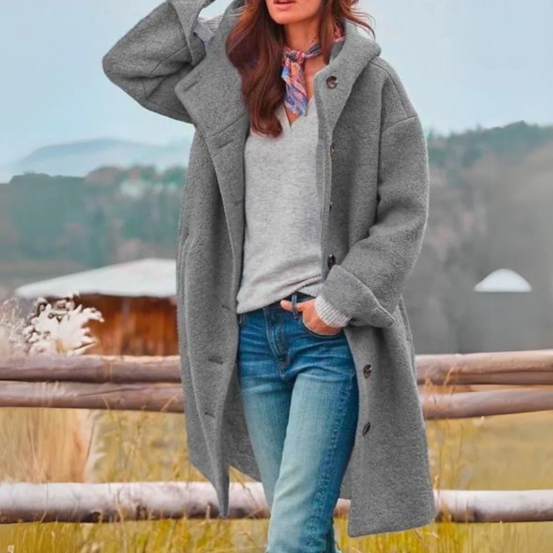 Merle Dicker Hooded Coat