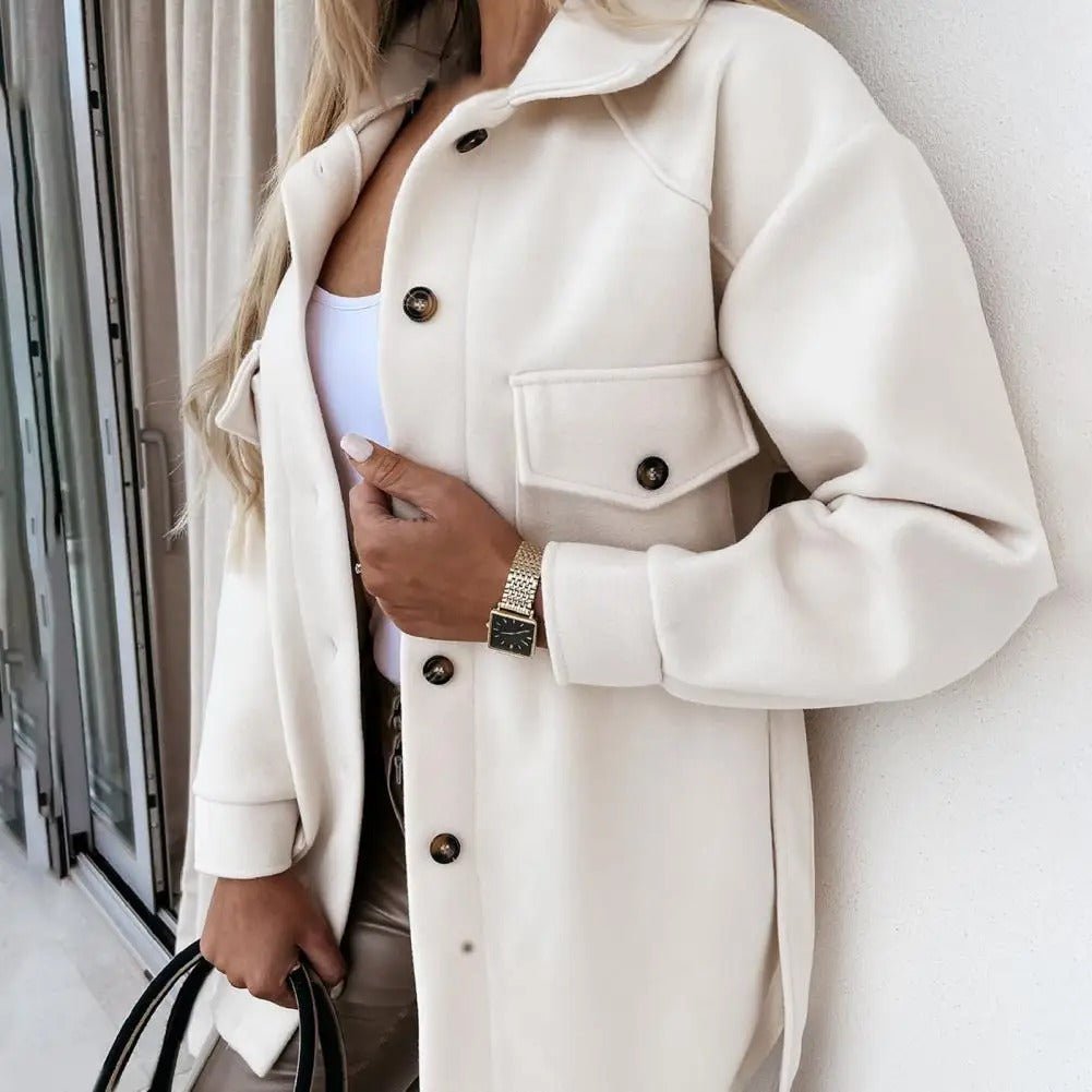 Sille Belted Pea Coat