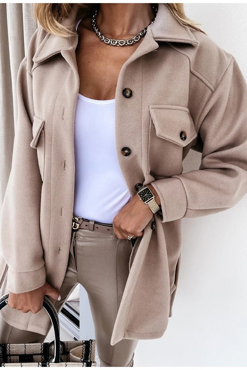 Sille Belted Pea Coat
