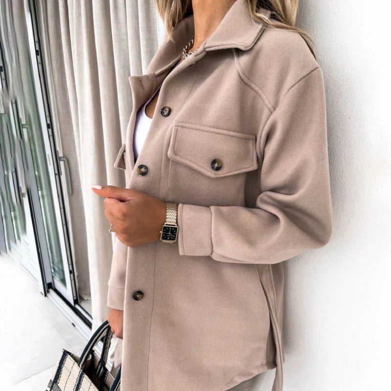 Sille Belted Pea Coat
