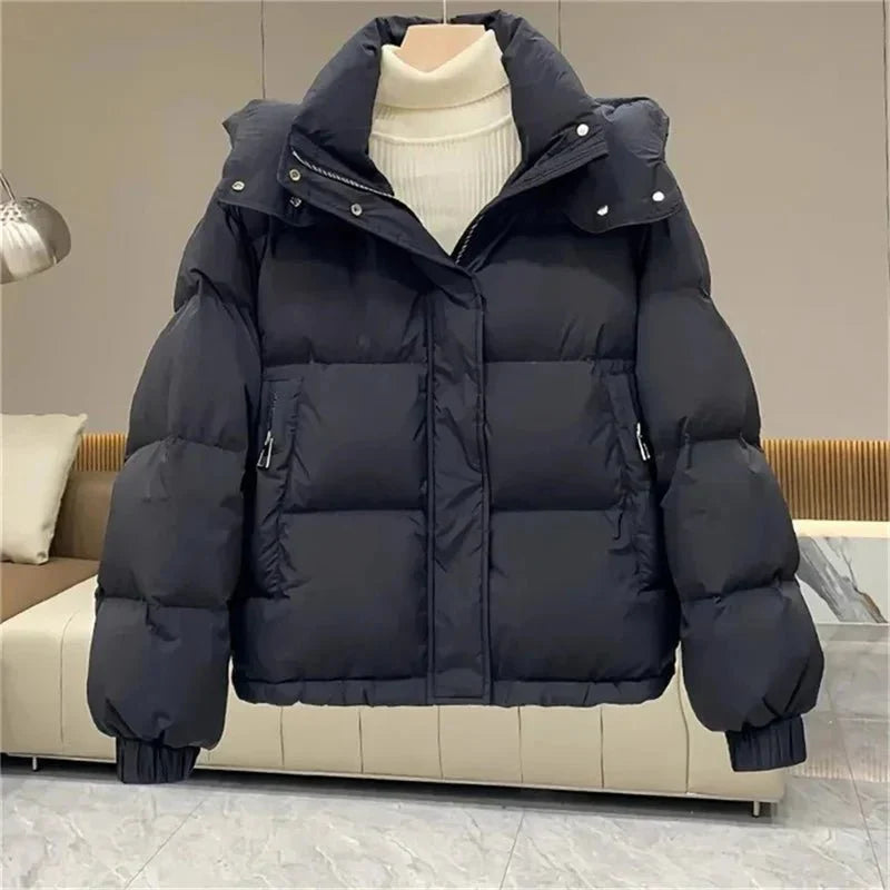 Simonne Kapuzen Pufferjacke für Damen