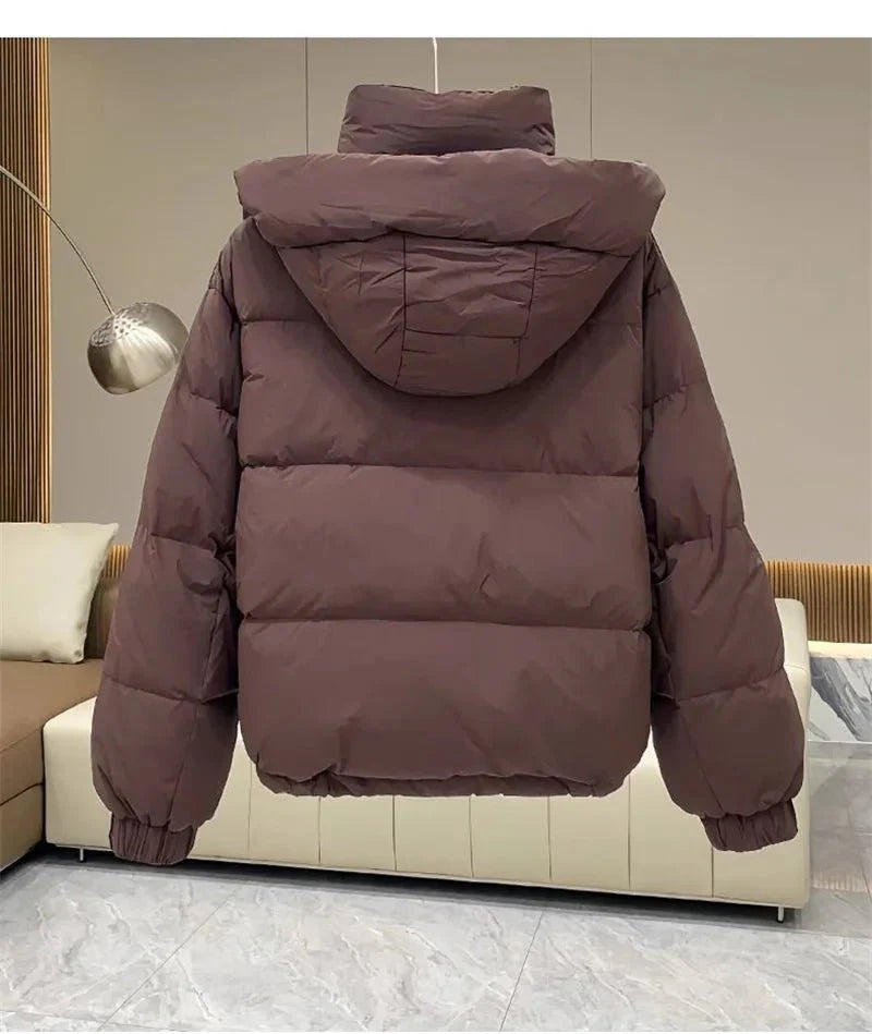 Simonne Kapuzen Pufferjacke für Damen