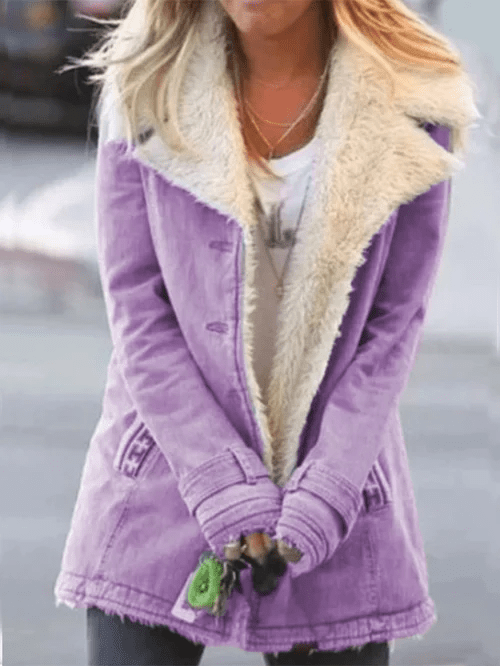 Susanne Plush-Lined Coat