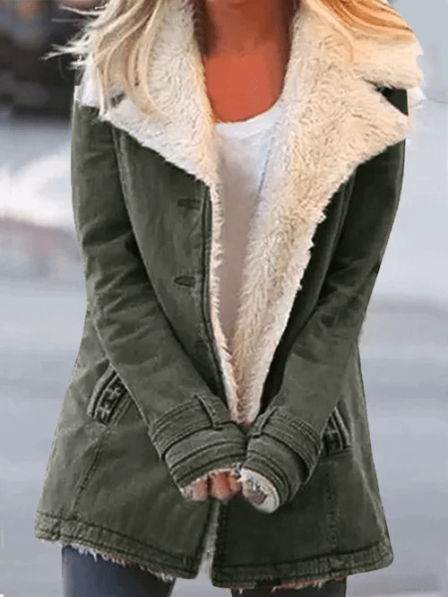 Susanne Plush-Lined Coat