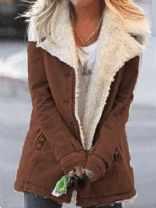Susanne Plush-Lined Coat