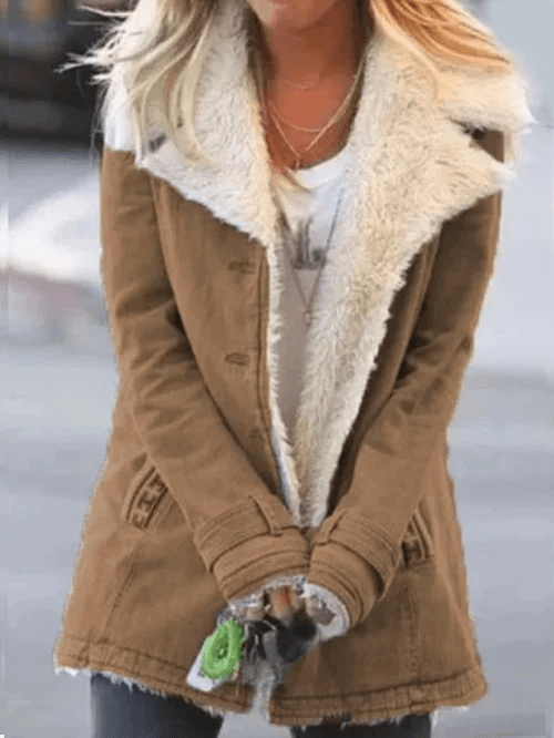 Susanne Plush-Lined Coat