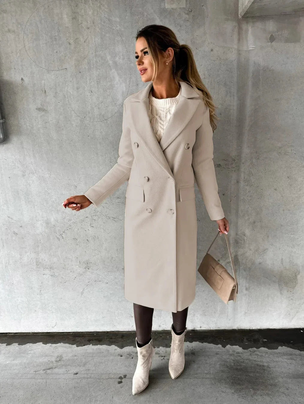 Victoria Double-Breasted Coat
