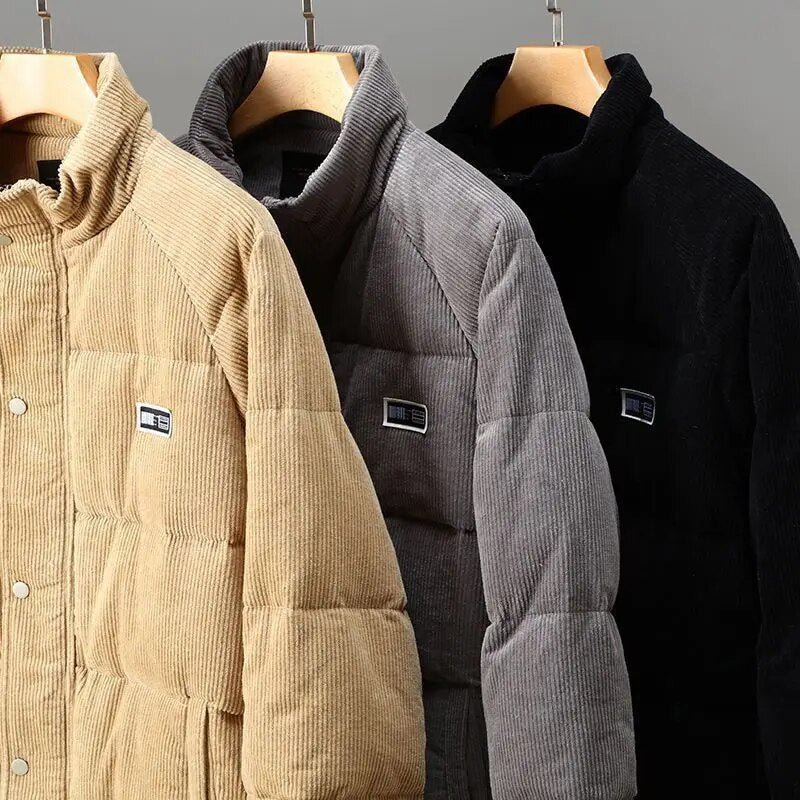 Unisex Winterjacke Leicht Polyester für kalte Tage