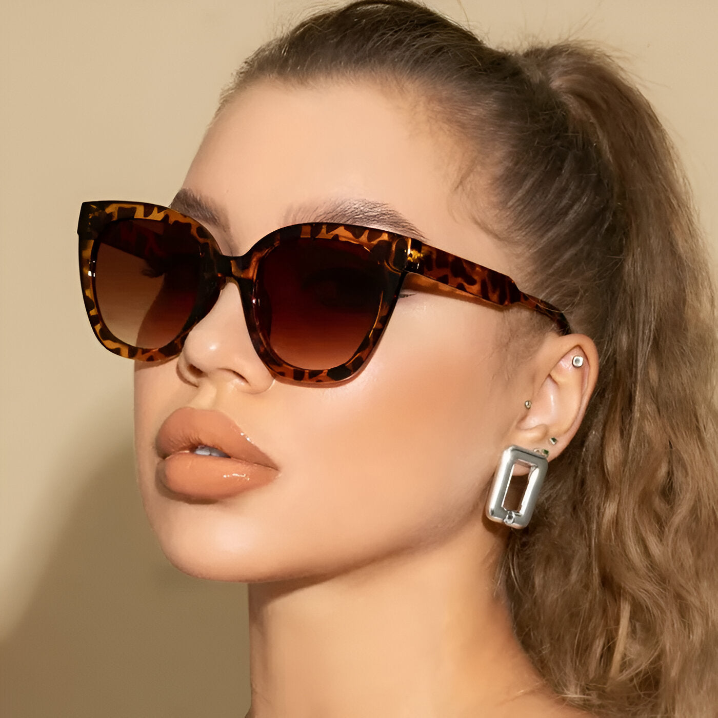Eritel – Rote Riviera-Sonnenbrille