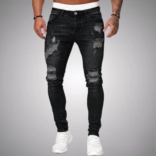 Zerrissene Herrenjeans