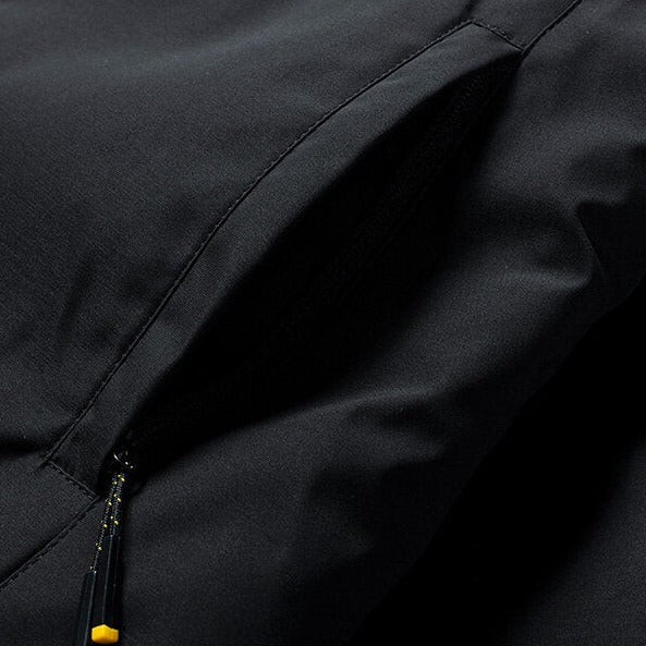 david – klassische fleecejacke für herren