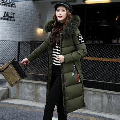 Puffer-Parka für Damen