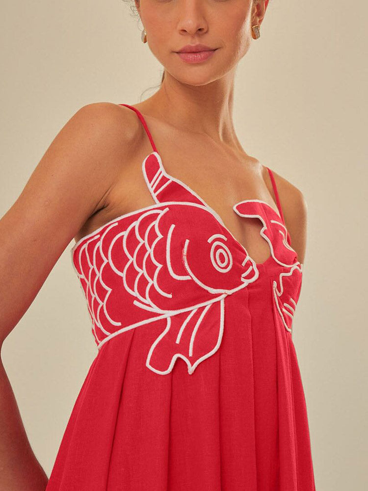 Damen-Maxi-Kleid
