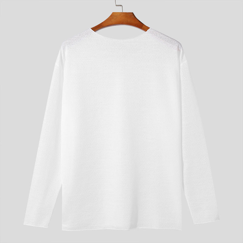 Torben | Atmungsaktives, leichtes T-Shirt für Männer mit langen Ärmeln